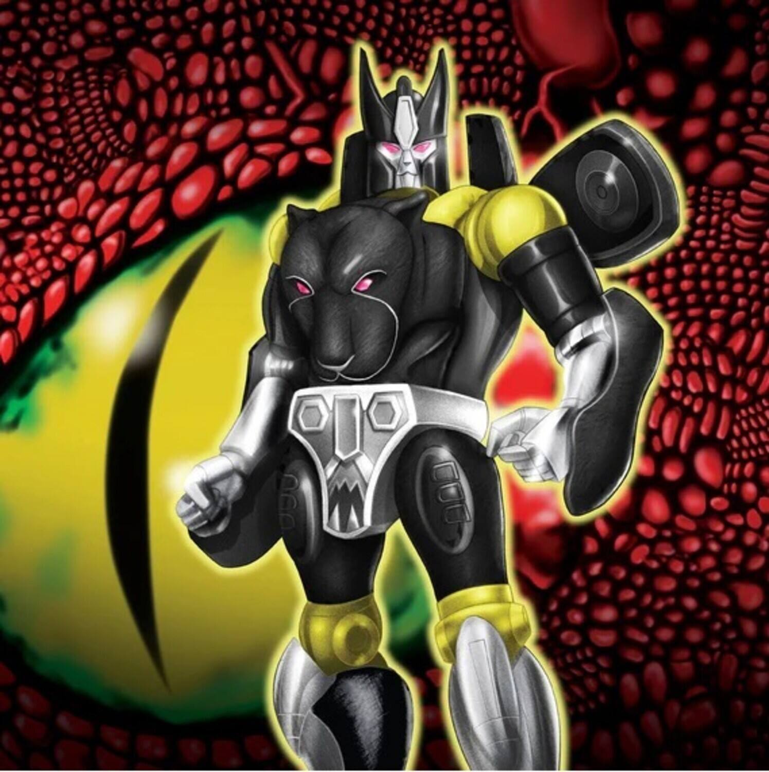 Alt View 3. Super7 - Transformers: Beast Wars - ReAction Figures - Shadow Panther   - COLLECTIBLES - Multicolor.