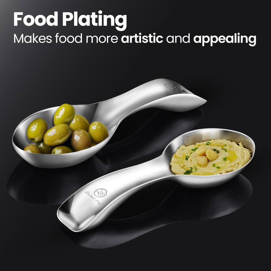 Gourmet Easy Break Proof Kitchen Spoon Rest for Stove Top – Premium ...