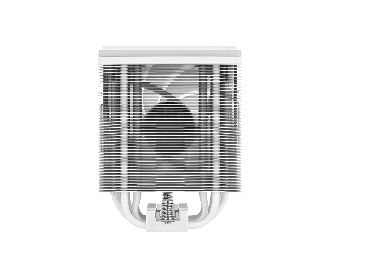 Alt View 4. Thermaltake - Thermaltake ASTRIA 400 ARGB Cooler, 6 Cu Pipes, 120mm Fan, 230W TDP, White - White.
