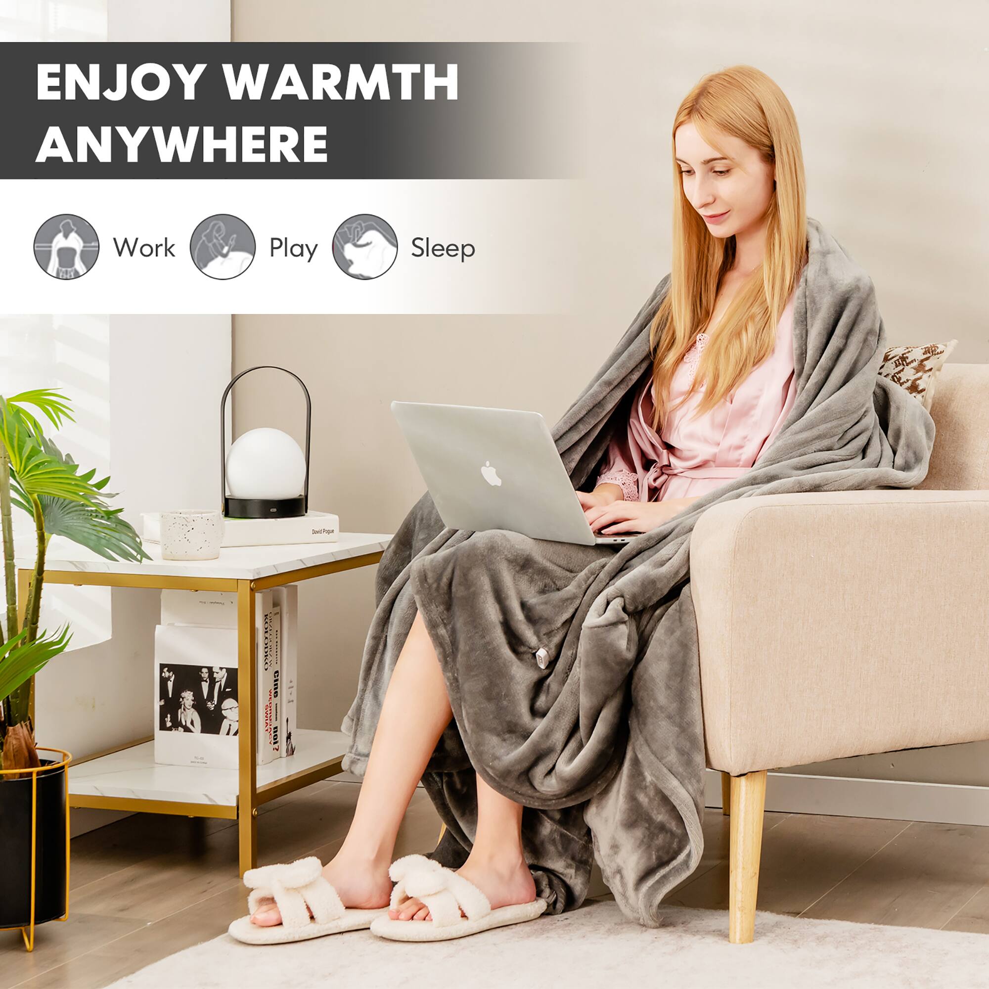 ENJOY WARMTH ANYWHERE 6R Work Play Sleep