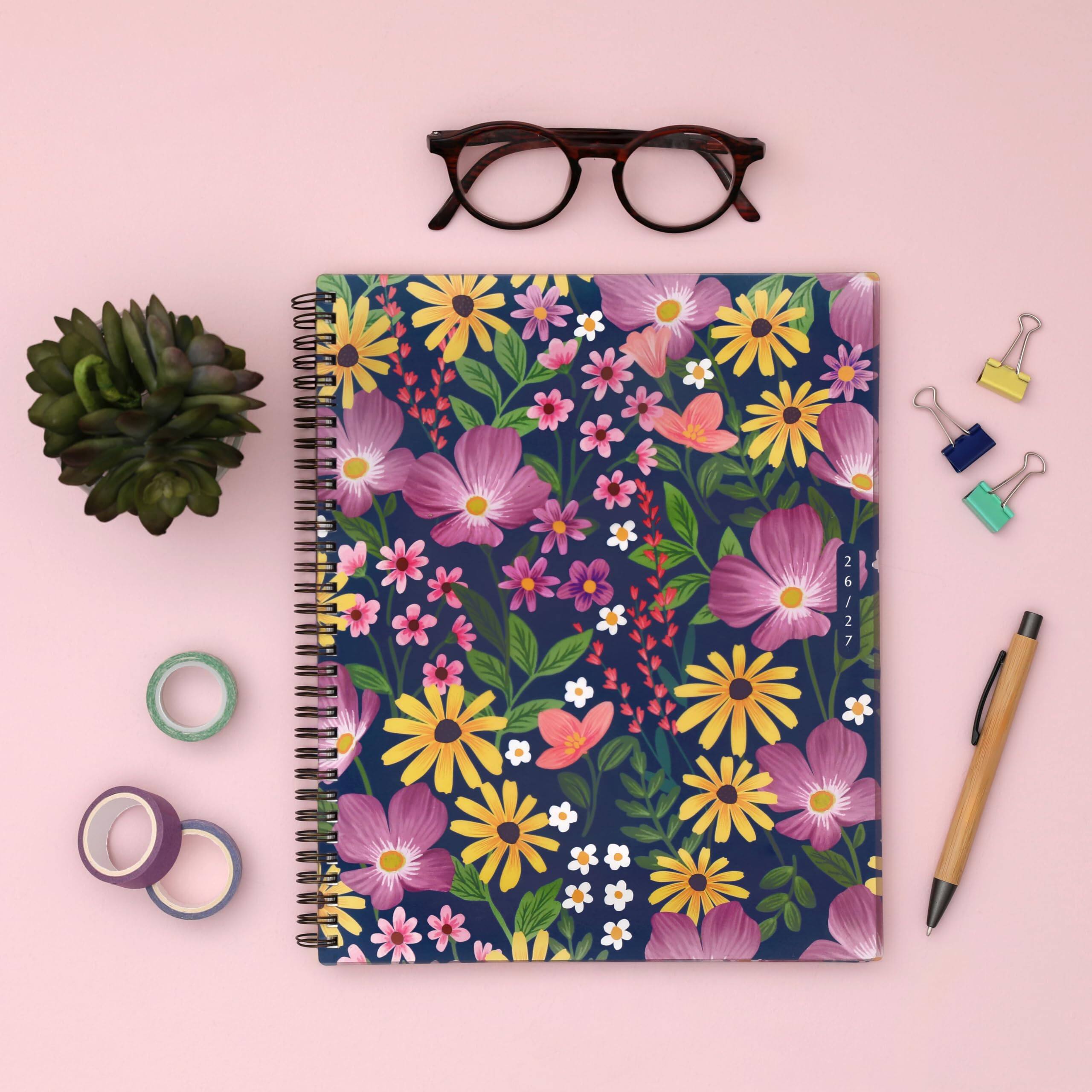 Angle. Blue Sky - Blue Sky 2026-2027 Weekly & Monthly Academic Planner, 8.5"x11", Gail.