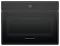 Fisher & Paykel - Minimal 24-in Convection speed oven Handle-less 3 cuf ft capacity - Black