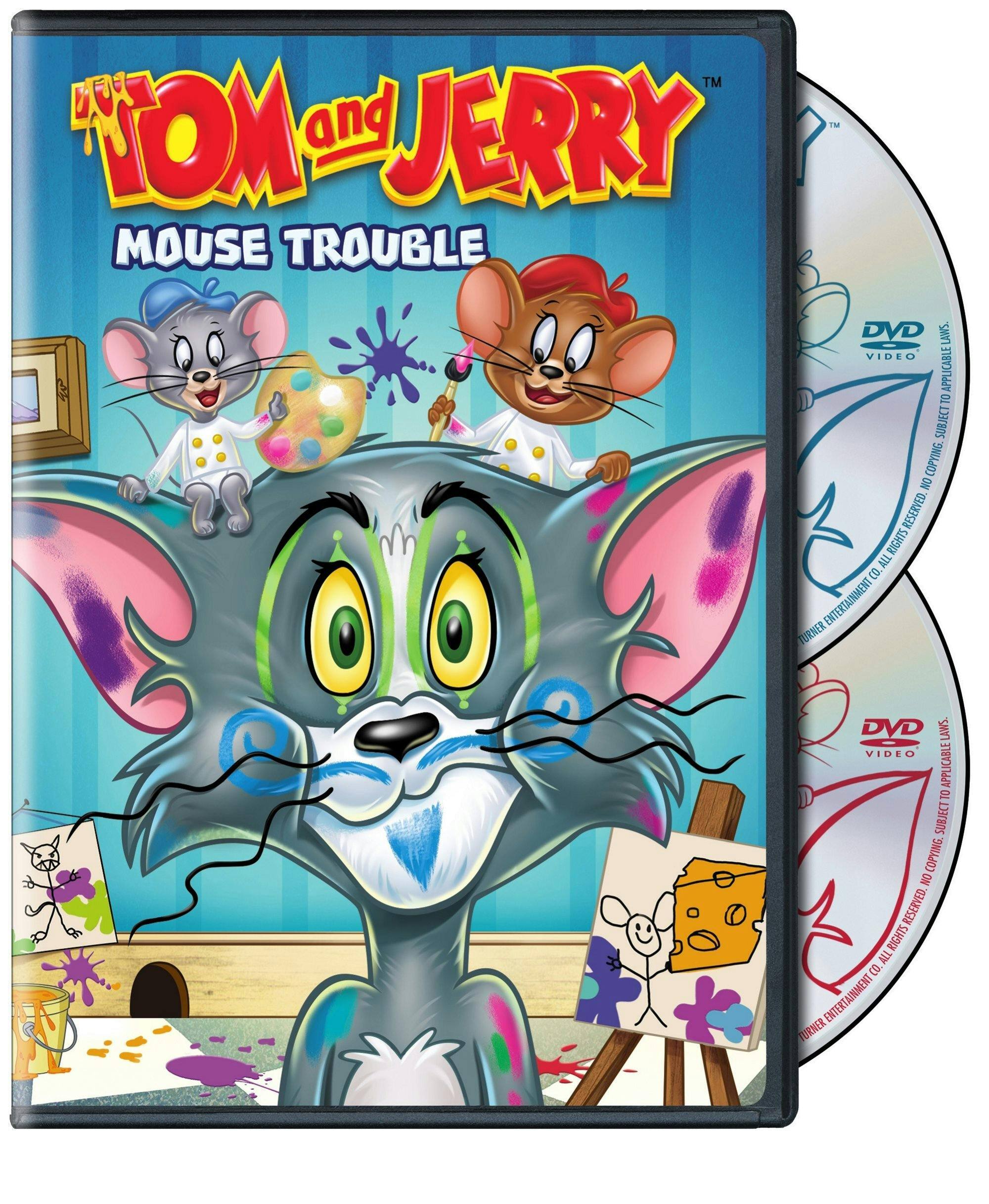 Front. Tom and Jerry: Mouse Trouble [DVD].