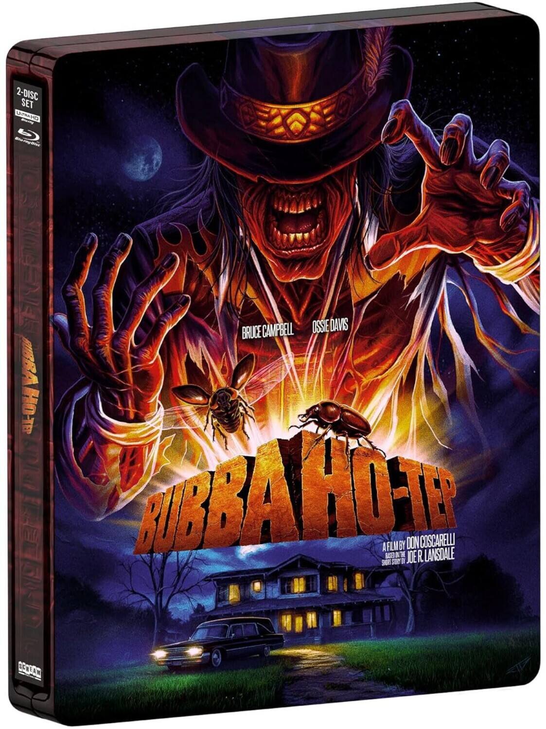 Alt View 1. Bubba Ho-Tep (Steelbook)   - 4K Blu-Ray.