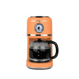 Nostalgia - Classic Retro 10 Cup Coffee Maker - Orange