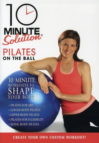 Front. 10 Minute Solution: Pilates on the Ball   - DVD.