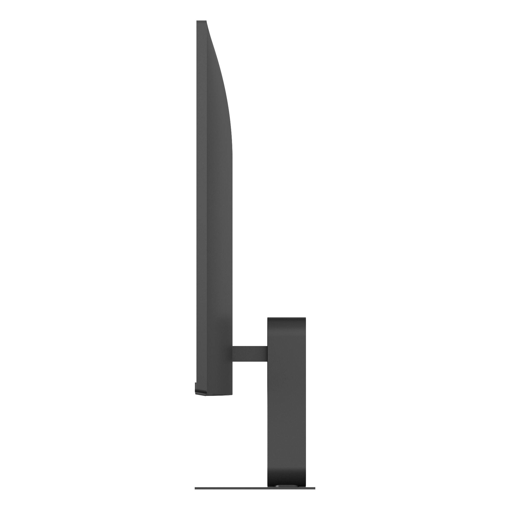 Left. LG - UltraFine 32" 4K UHD 60Hz Monitor HDR10 (HDMI, DisplayPort) - Black.