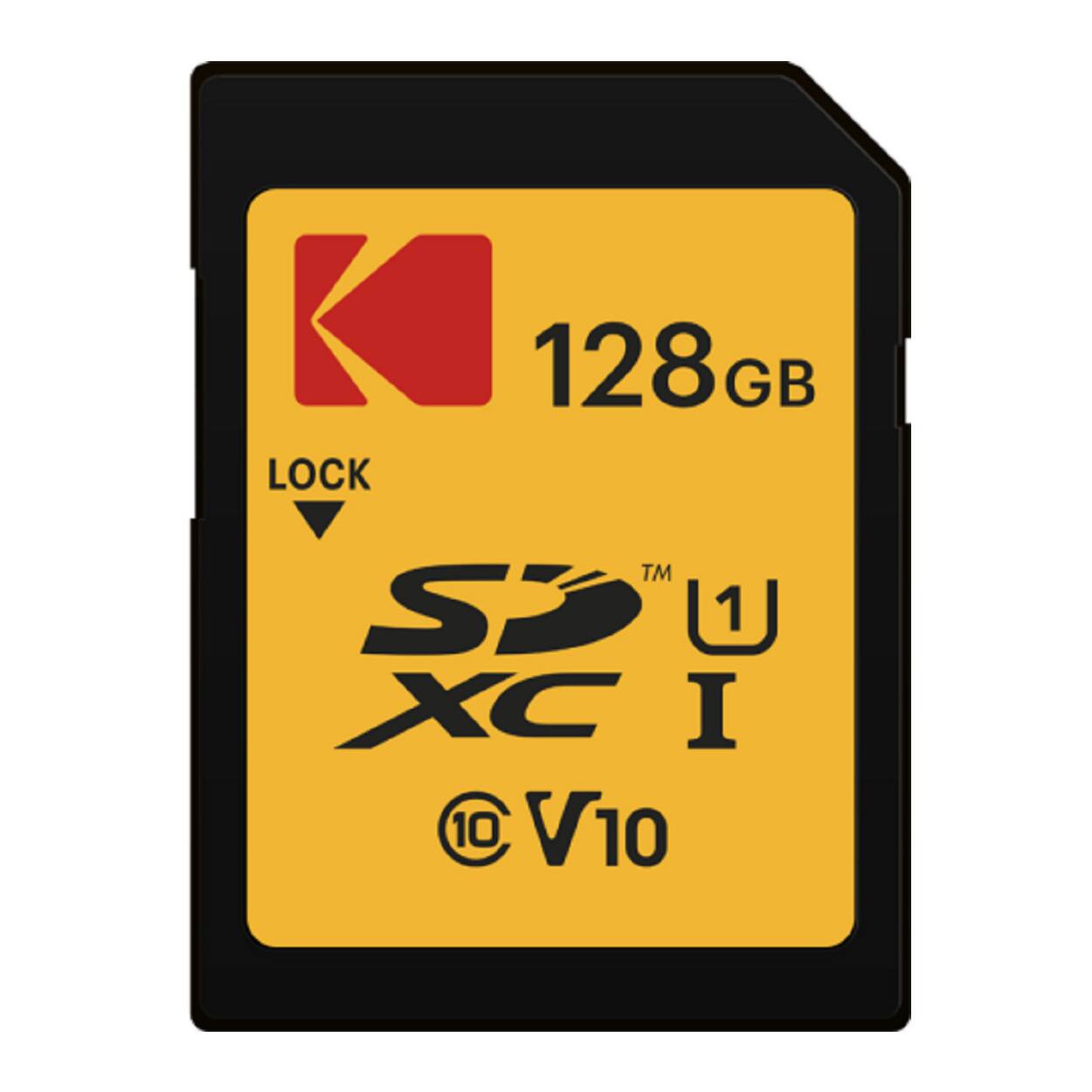 K 128GB LOCK  
SD™ U1  
XC I  
10 V10