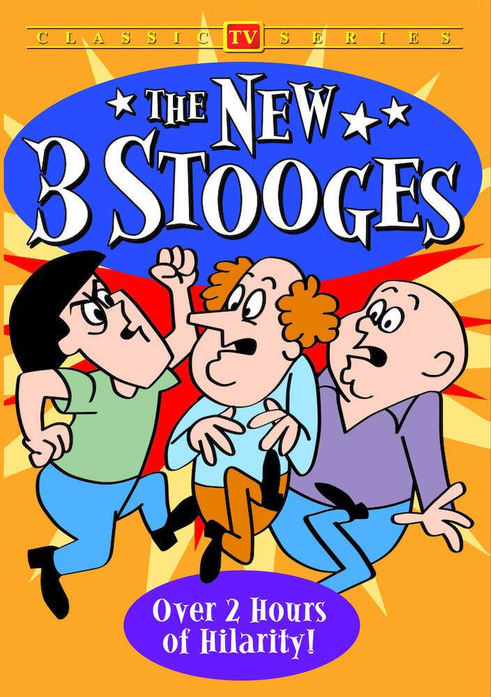 Front. The Three Stooges - The New Three Stooges [Animated] - DVD.