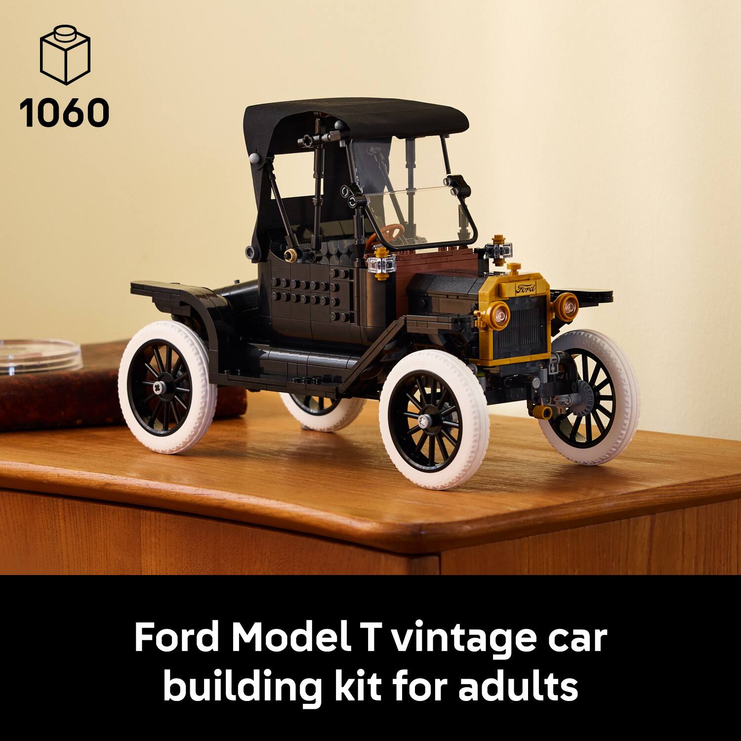 1060 JFerU Ford Model T vintage car building kit for adults