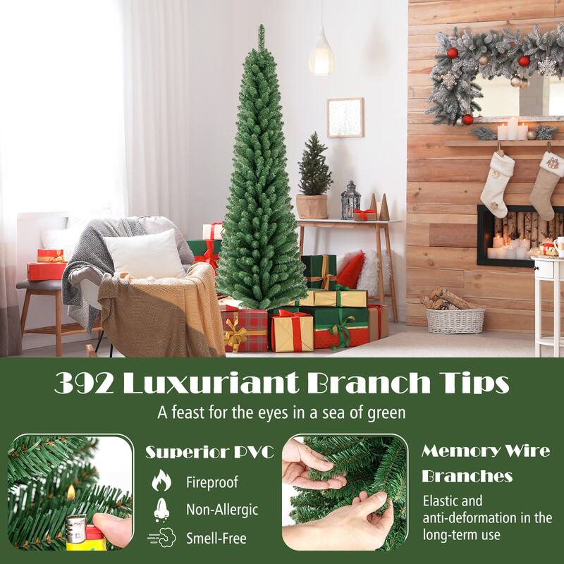 XII

392 Luxuriant Branch Tips  
A feast for the eyes in a sea of green

Superior PVC  
Fireproof  
Non-Allergic  
Smell-Free

Memory Wire Branches  
Elastic and anti-deformation in the long-term use