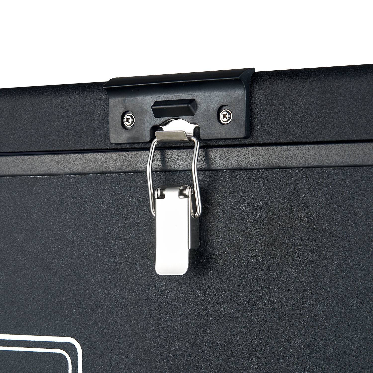 Back. Explorer Bear - Explorer Bear EX75DB 79.3QT/75L 12/24V Dual Zone Portable Electric Fridge Freezer - Matte Black.