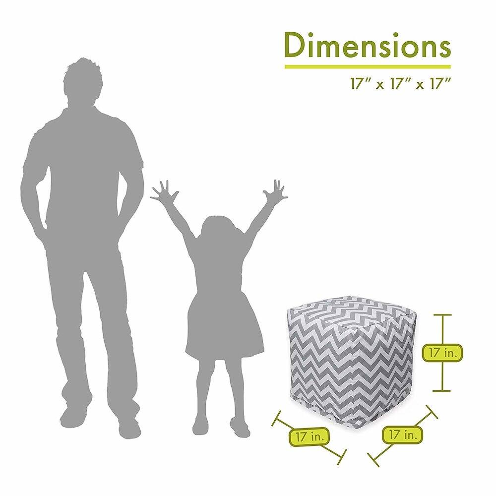 Dimensions: 17" x 17" x 17"  
17 in. x 17 in. x 17 in.