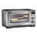 Left. Wolf Gourmet - Elite 1.1 Cu. Ft. Convection Toaster Oven - STAINLESS STEEL.