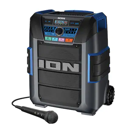 ION - 1075
RADIO 1 2 3 4 5 6
FX SELECT
FX REC
AUX IN CHARGE
MIC INST
FX SELECT
FX REC
AUX IN CHARGE
DATA
ION