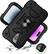 Alt View 15. SaharaCase - DualShock Case with Kickstand for Apple iPhone 14 Pro - Black.