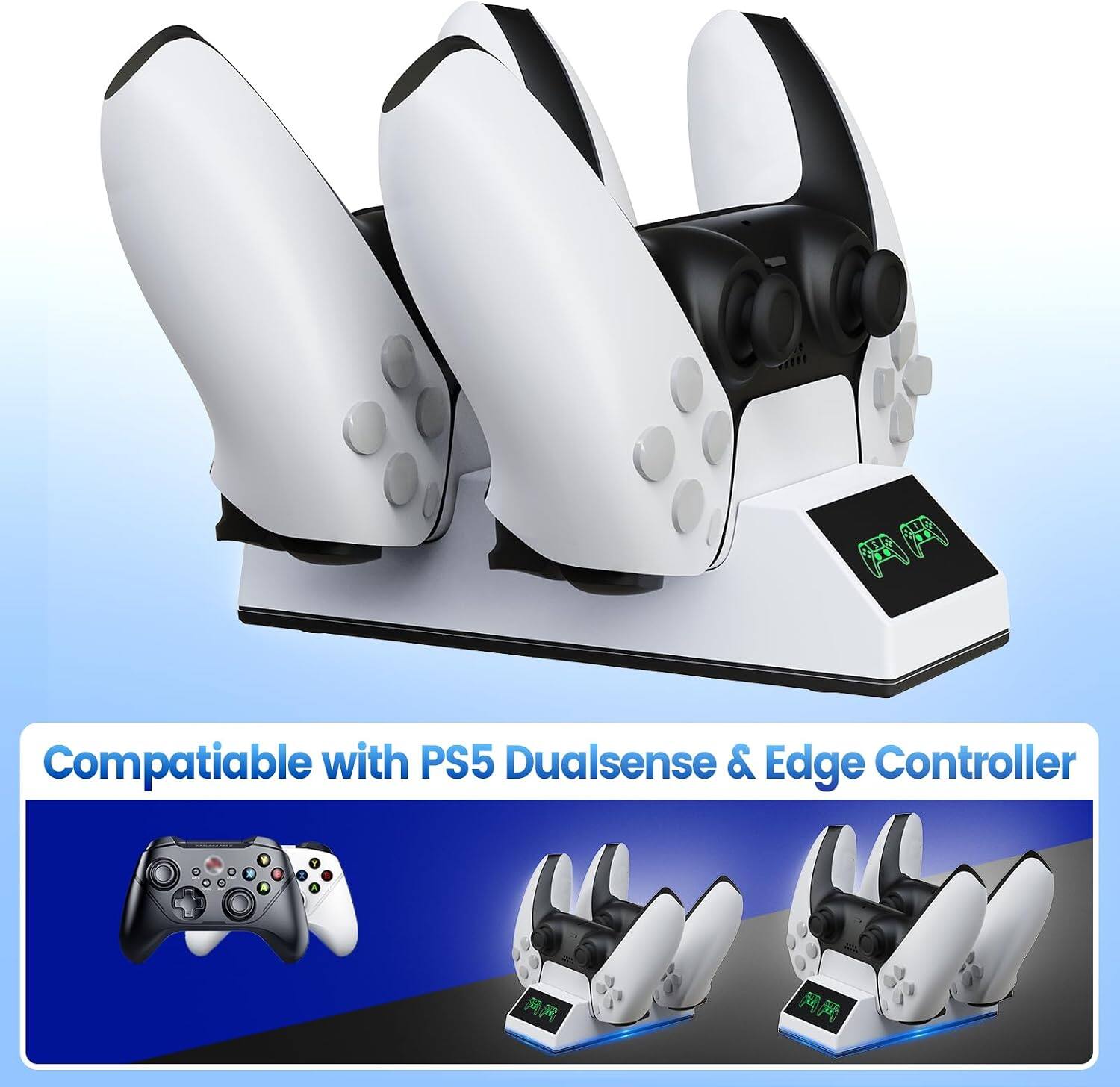 Compatible with PS5 Dualsense & Edge Controller