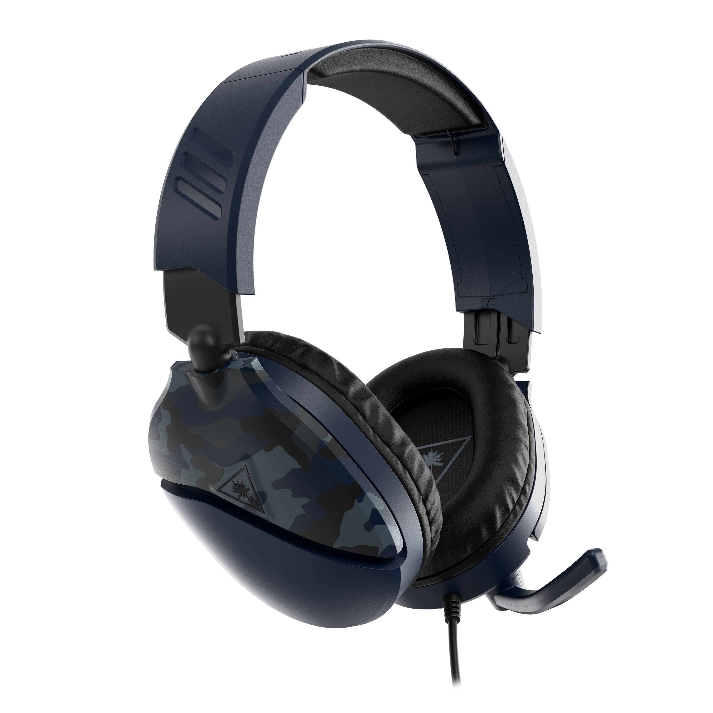 Angle. Turtle Beach - Recon 70 Multiplatform Gaming Headset - Blue Camo.