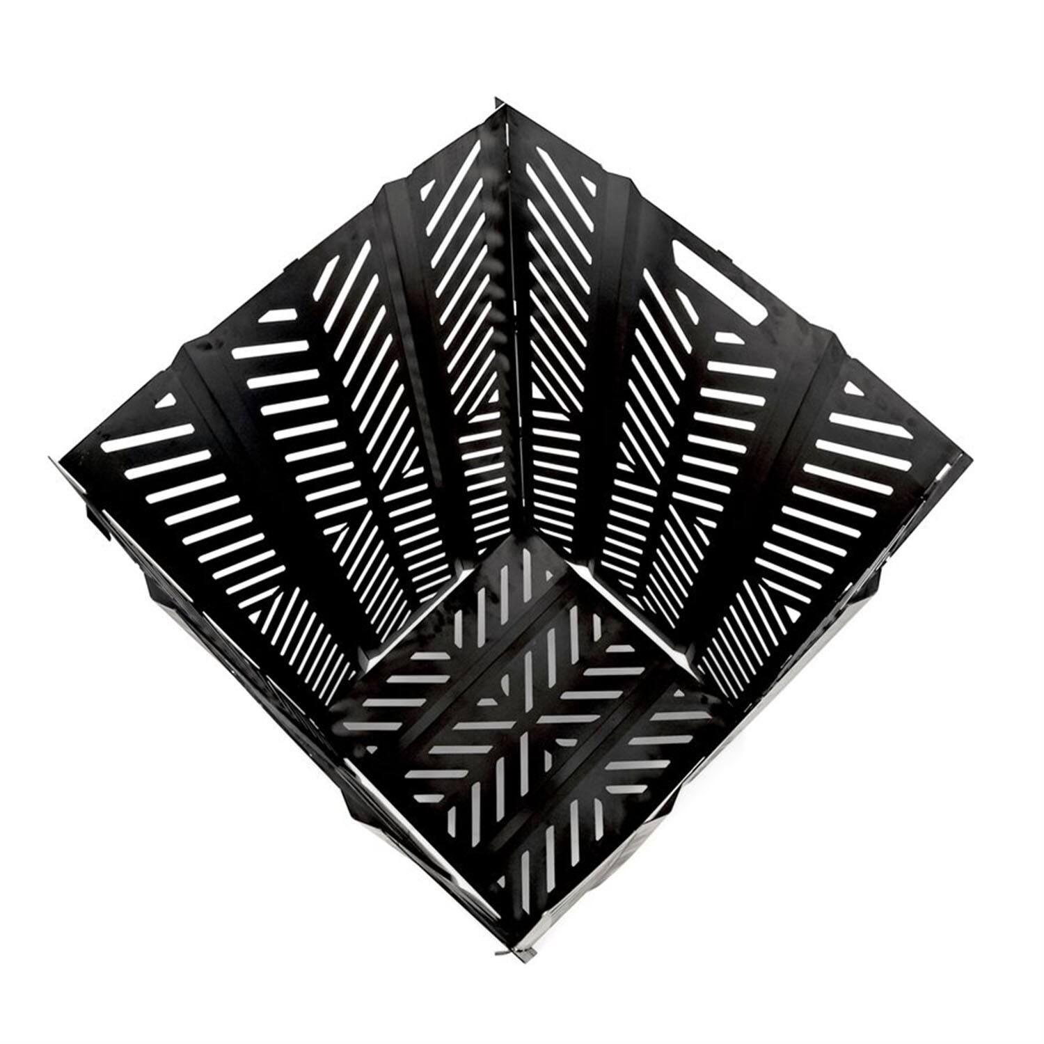 Alt View 5. Camco - Camco 51250 Outdoor Yard Debris Burn Bin Incinerator with Lid, Large, 45 Inch - Black.