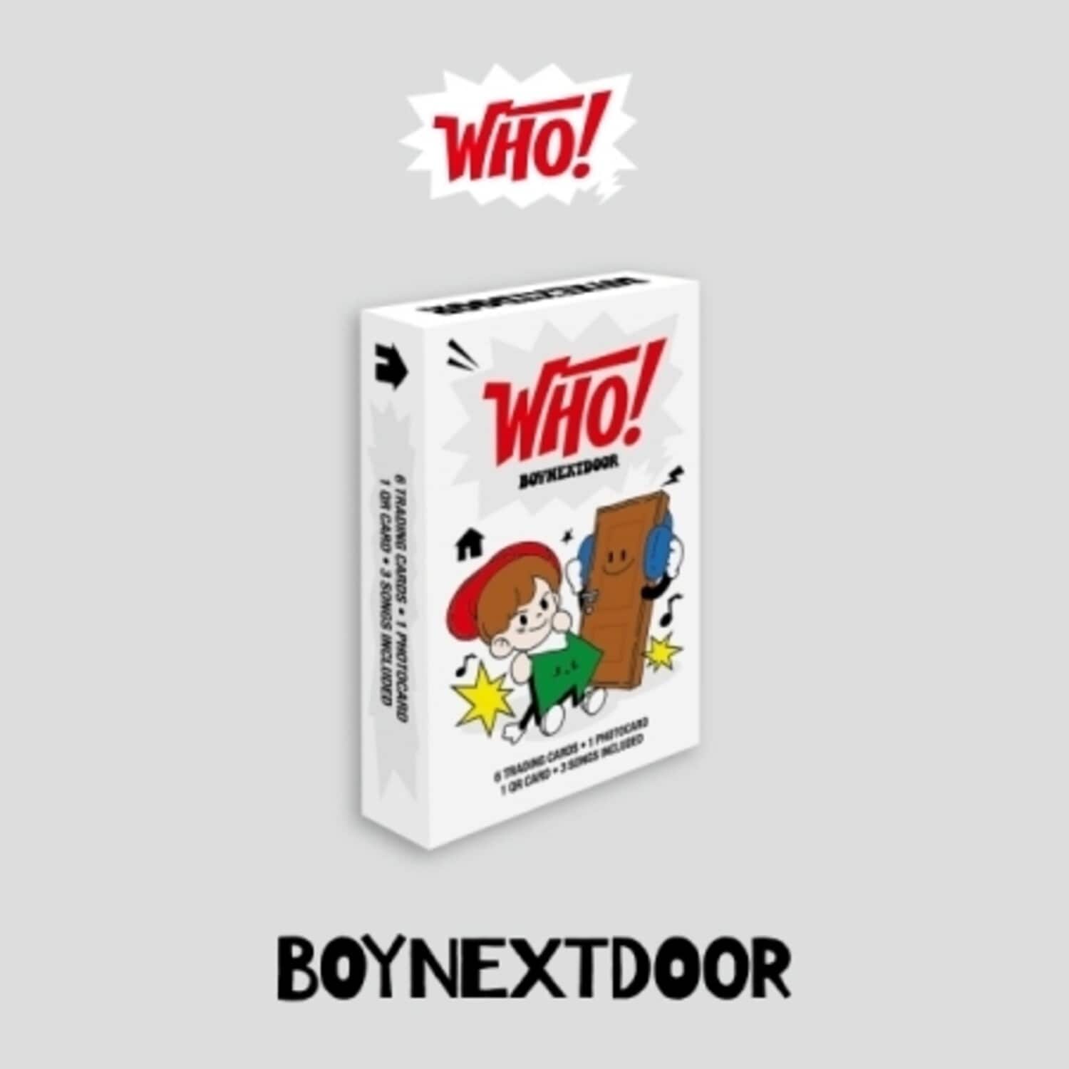 Boynextdoor - Who! - Weverse QQ Car Album Version - incl. 6pc Trading Card Set + Photocard   - DISCLESS DIGITAL [Digital Download] price history on PriceWatchPro