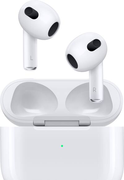 Apple AirPods (3rd generation) with Lightning Charging Case White Apple AirPods (3rd generation) with Lightning Charging Case White
