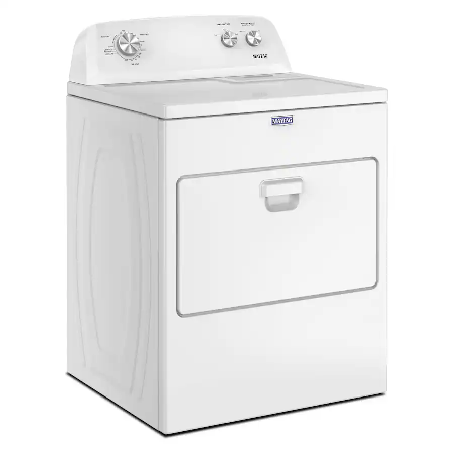 Wrinkle Part Maytag 7.0 Cu. Ft. Electric Dryer with Wrinkle Prevent Option White ...