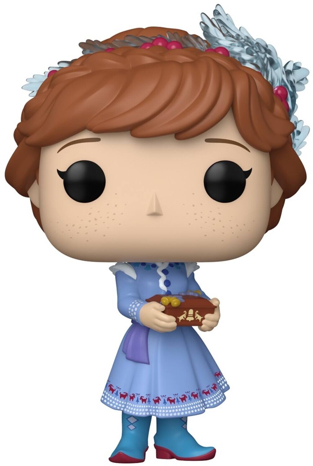 Funko - POP! Disney: Princess Holiday - Anna - COLLECTIBLES - Multicolor