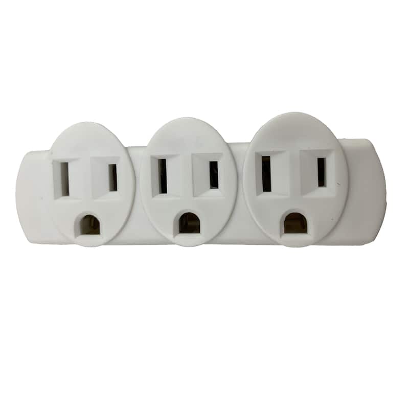 ProjeX - Grounded 3 outlets Adapter 1 pk