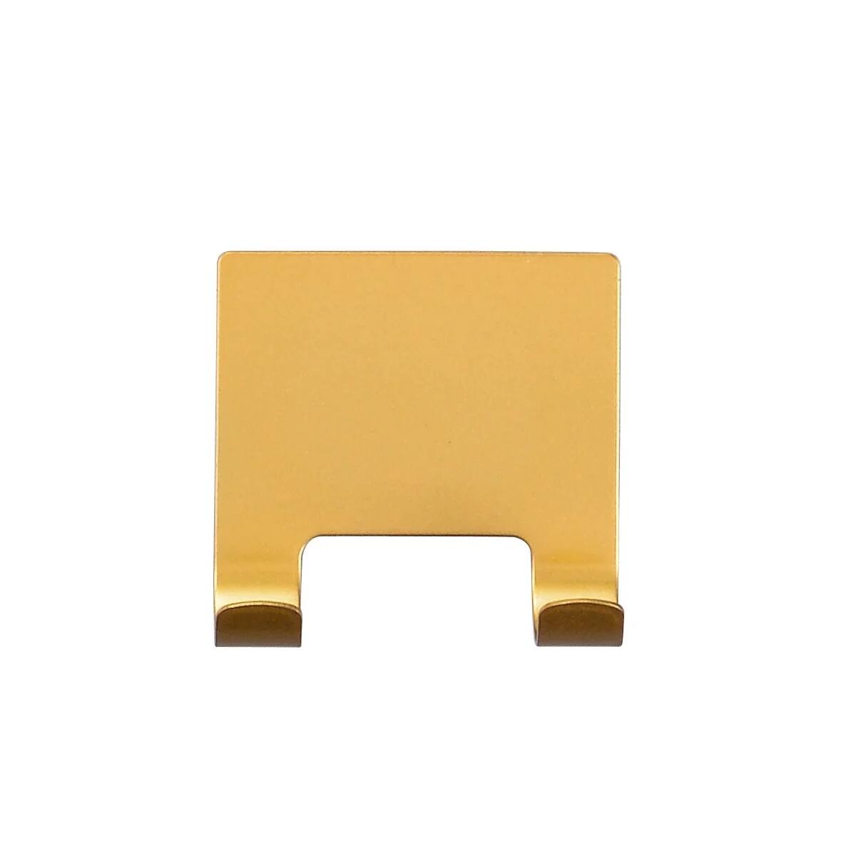 Back. J&V TEXTILES - 10 Inch Shower Squeegee with 3M Hanger - GOLD.