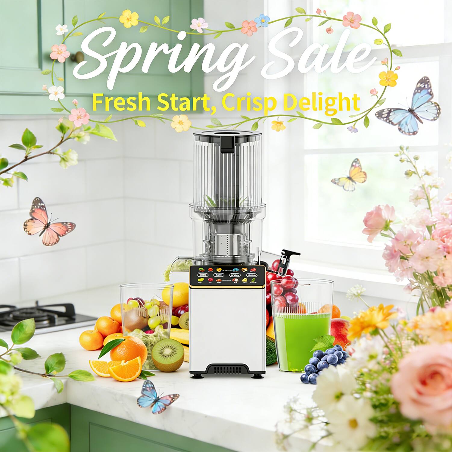 Spring Sale  
Fresh Start, Crisp Delight