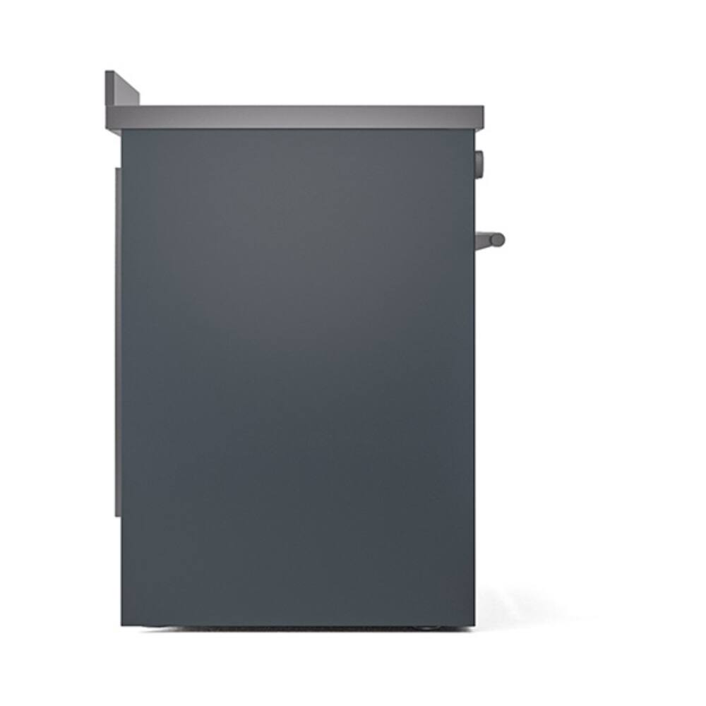 Alt View 3. ILVE - ILVE Professional Plus II 30 inch Induction Range with 4 Induction Elements (Blue Grey) - Blue Grey.