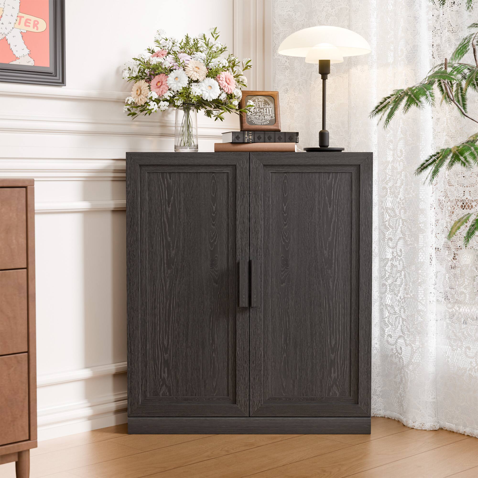 The text in the image reads:

"TER" (on the framed picture)
"LOVE IS THE BEST THING" (on the framed quote)