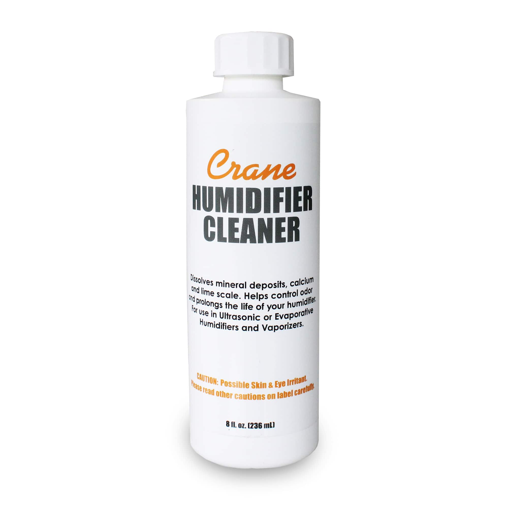 Front. CRANE - Humidifier Cleaning Solution - White.