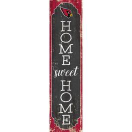Fan Creations - Arizona Cardinals 24" Home Sweet Home Leaner Sign - Multicolor