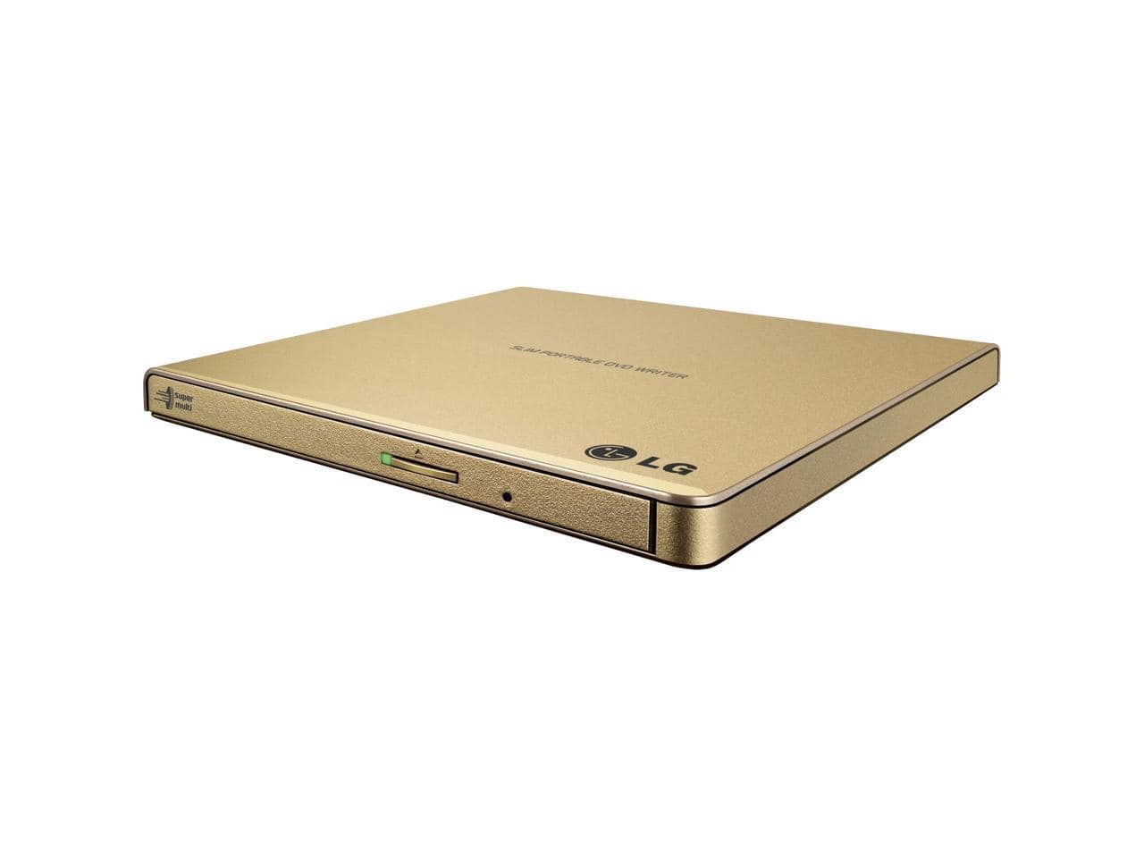 LG - External CD / DVD Rewriter With M-Disc Mac & Surface Support (Gold) - Model GP65NG60 price history on PriceWatchPro