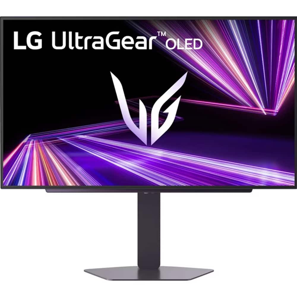 LG - 27" UltraGear OLED QHD 240Hz 0.03ms Gaming Monitor with G-Sync - Black