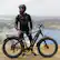 Alt View 4. Blutron - EB880 750W Fat Tire Ebike 85 miles Max Range and 28 MPH Max Speed - Blue.
