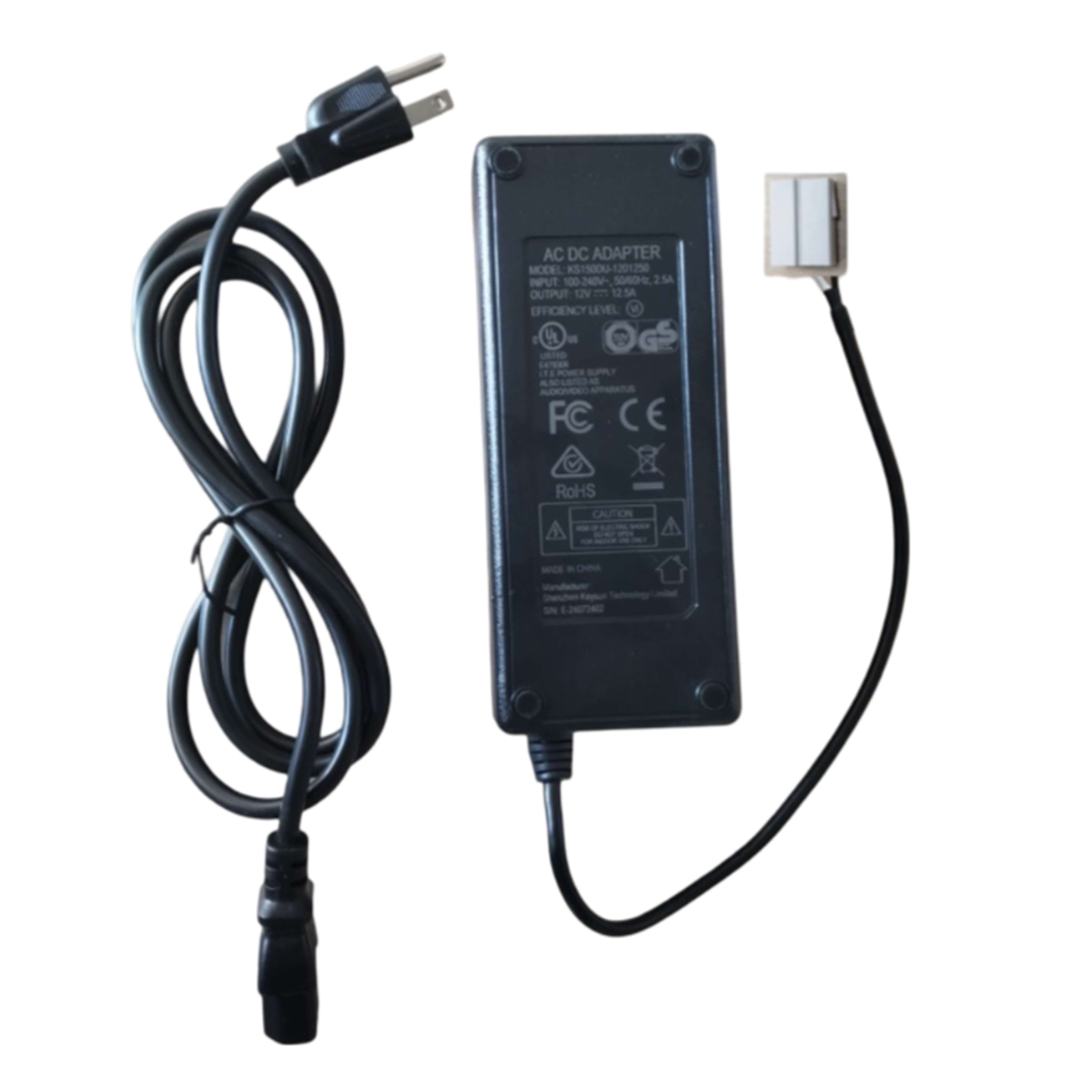 Equator - AC Power Cord Adapter ACA 12110 - Black