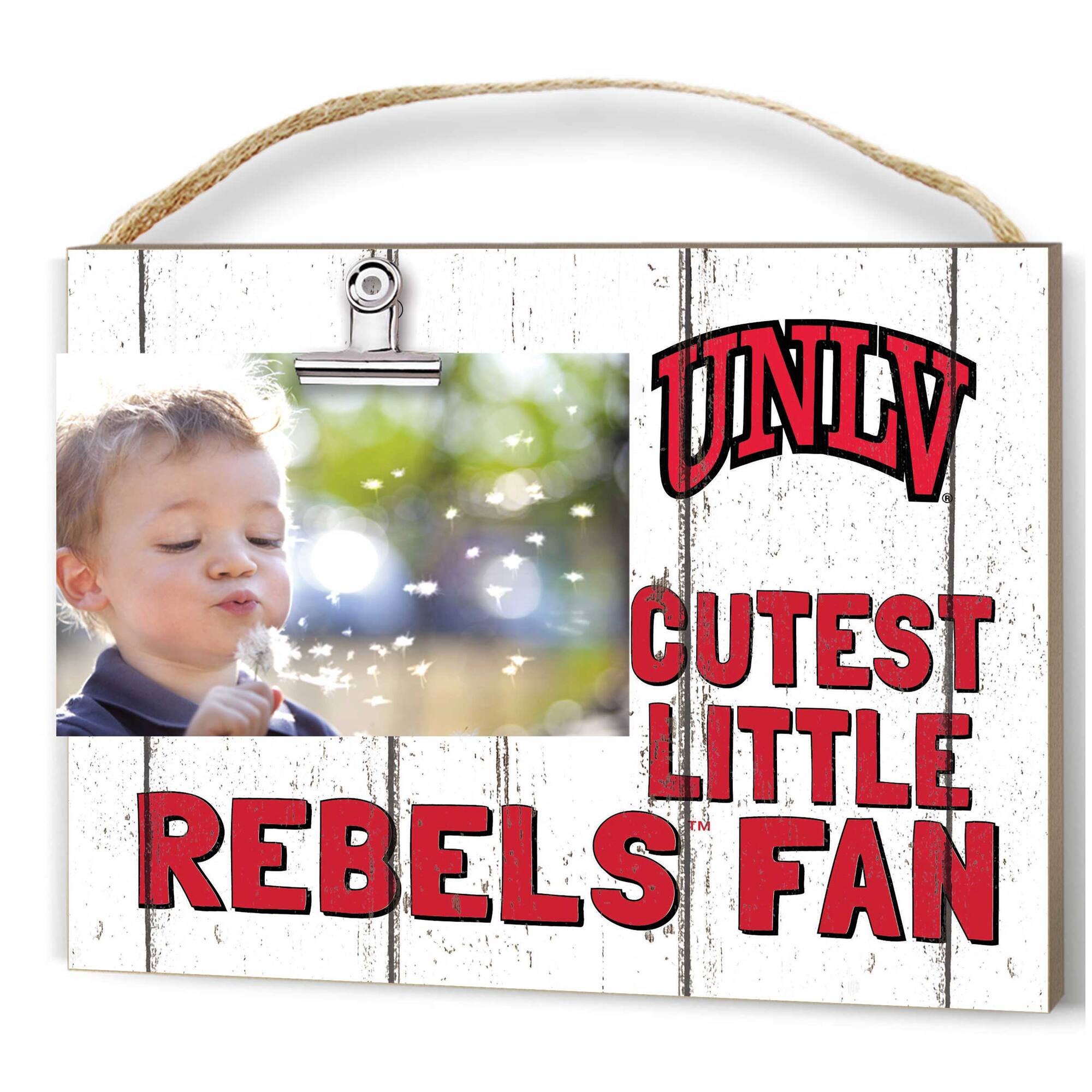 UNLV Rebels 8'' x 10'' Cutest Little Weathered Logo Clip Photo Frame