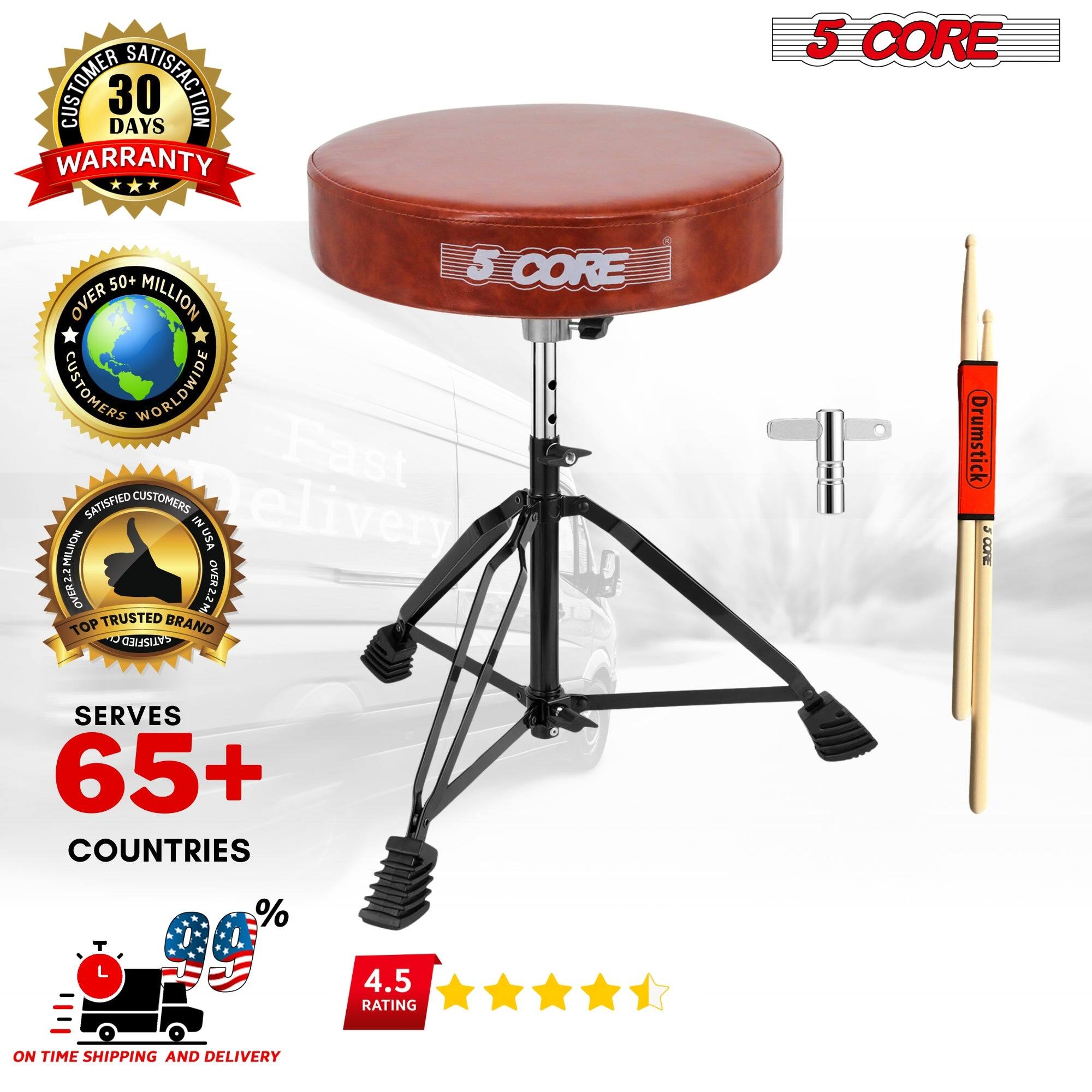 **5 CORE**

- **CUSTOMER SATISFACTION 30 DAYS WARRANTY**
- **OVER 50+ MILLION CUSTOMERS WORLDWIDE**
- **Satisfied Customers in USA**
- **TOP TRUSTED BRAND**
- **SERVES 65+ COUNTRIES**
- **ON TIME SHIPPING AND DELIVERY**
- **4.5 RATING**

**Fast Delivery**

**Drumstick**