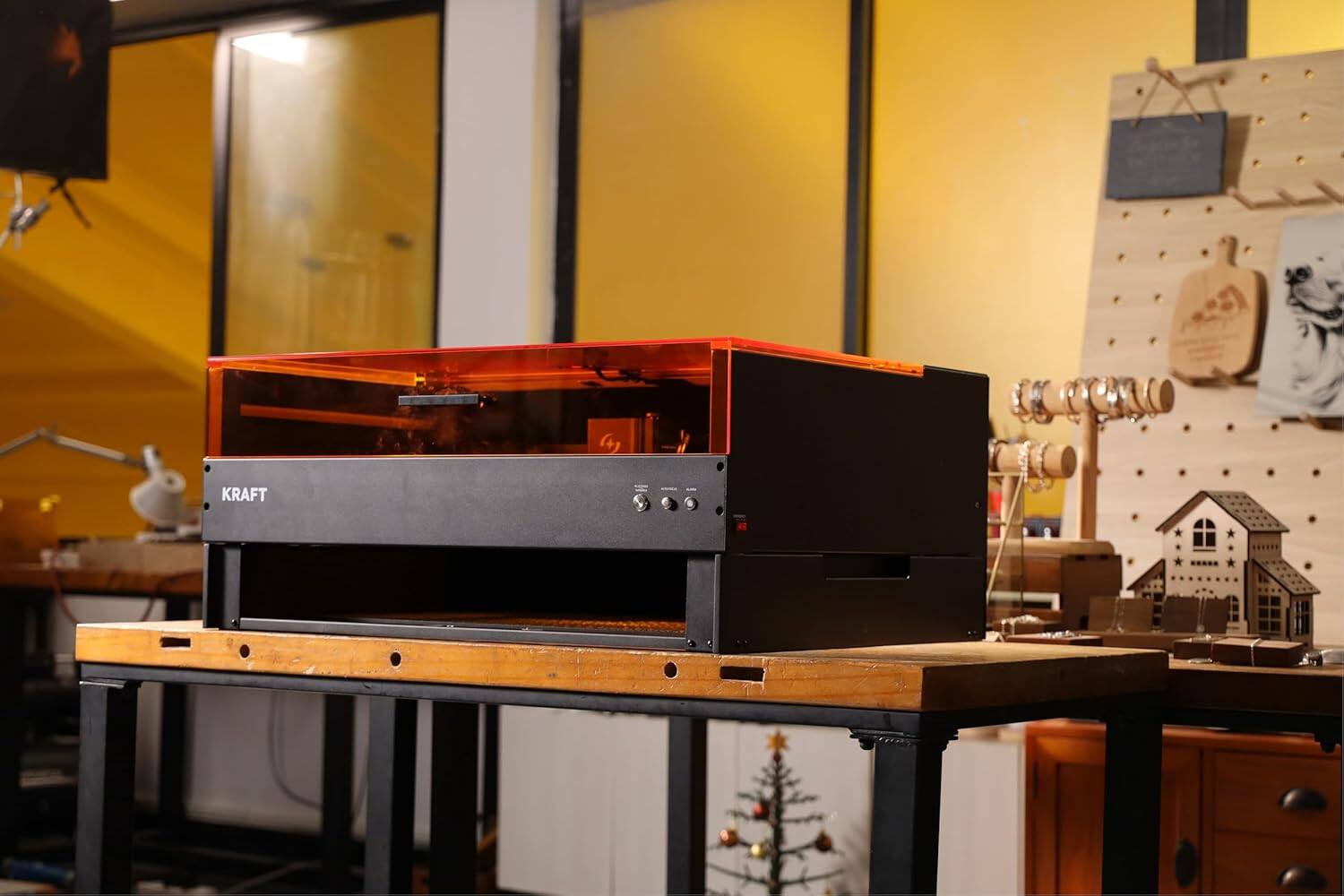 Alt View 5. AtomStack - Kraft H4 Riser Base.