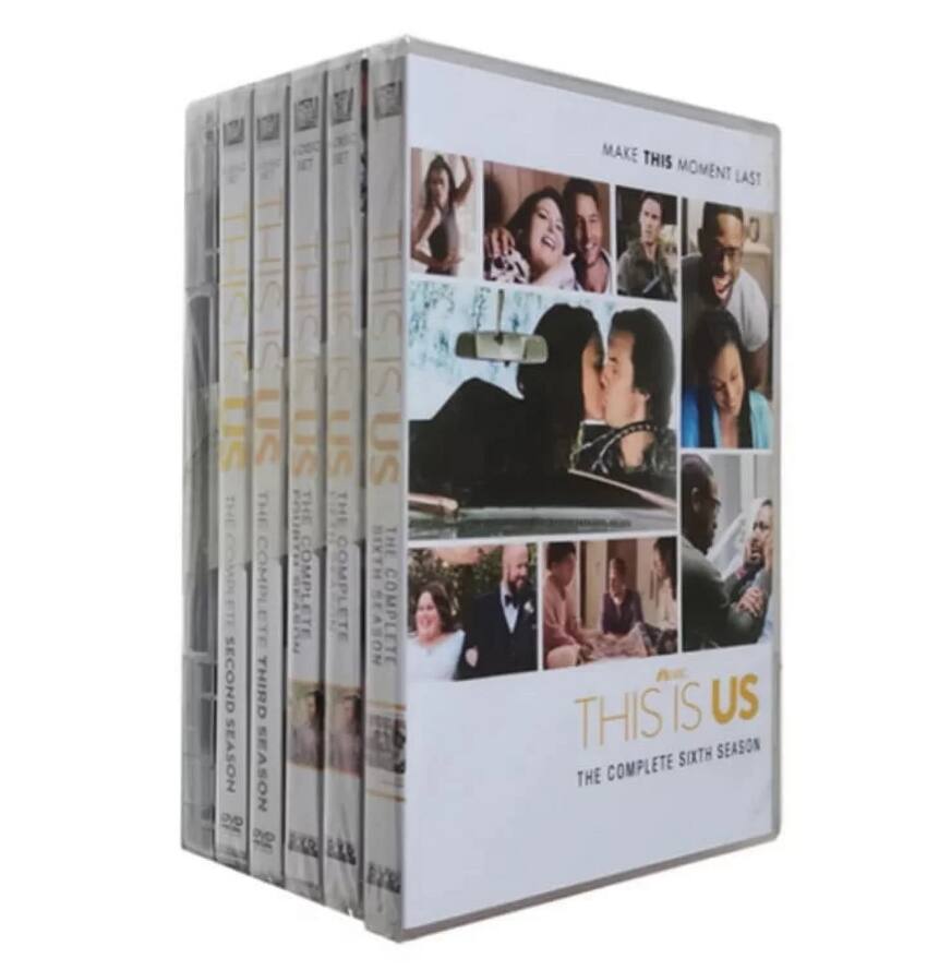 Angle. This Is Us Complete Series Seasons 1-6 (DVD).