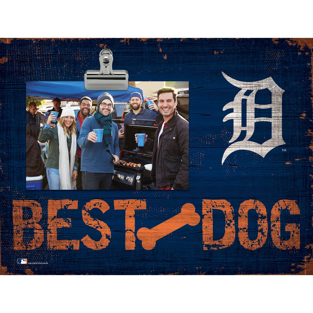 Detroit Tigers 10.5" x 8" Best Dog Clip Photo Frame