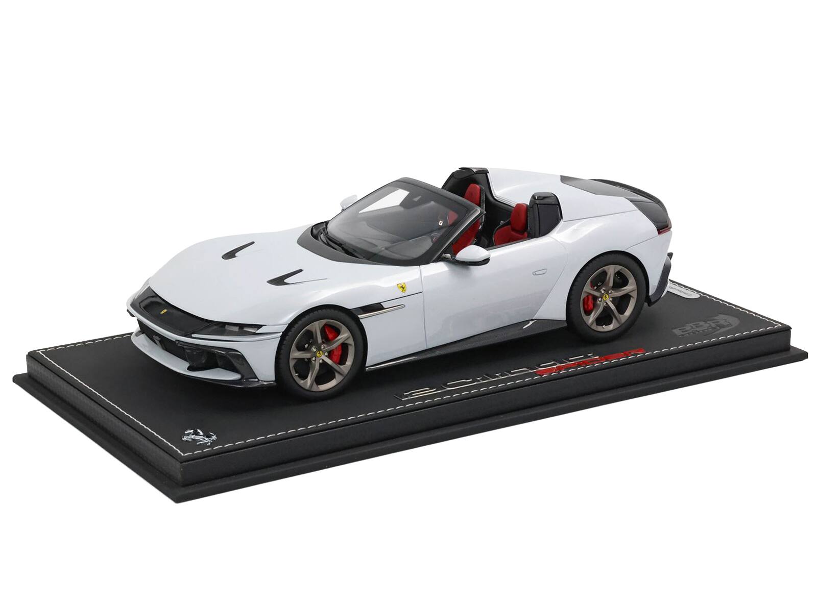 Alt View 7. BBR - Ferrari 12Cilindri Spider Bianco Artico (Artic White) Limited Edition to 40 pieces Worldwide 1/18 Model Car by BBR.