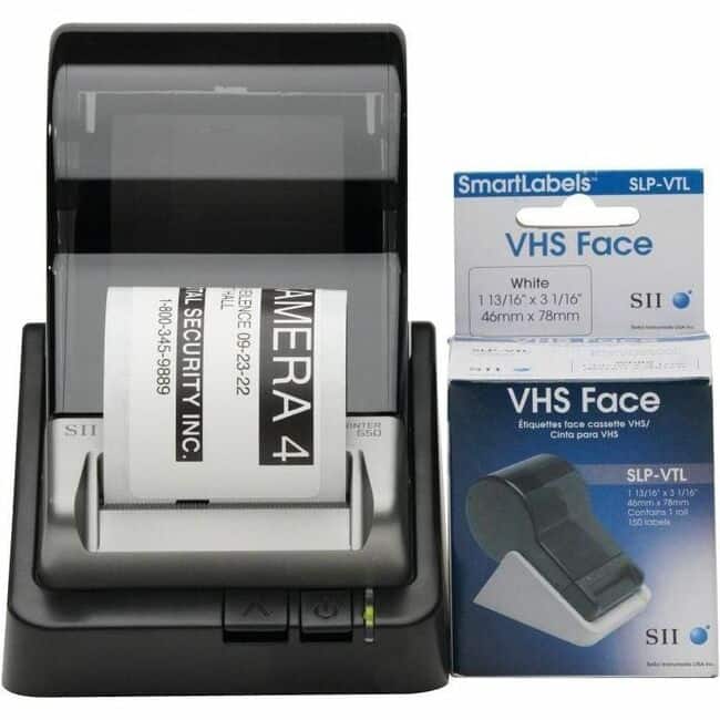 Seiko - Video Tape Label - Perfect for larger rectangle labels
