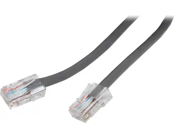 Front. Cables to Go - C2G 22684 Cat5e Cable - Non-Booted Unshielded Ethernet Network Patch Cable, Gray (7 Feet, 2.13 Meters).
