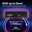 Shift up to Gen4: Up to 2X faster than previous generation crucial by Micron P310 PCle Gen4 NVMe T 2280 M.2 SSD. Sequential reads up to 7,100MB/s. 20x faster than SATA.