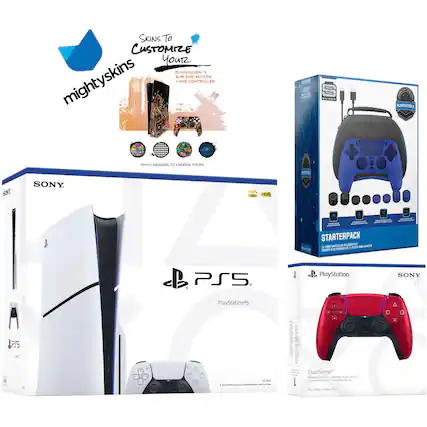 **mighty skins**
**Skins To Customize Your PlayStation 3 Slim Disc Edition**
- One Controller
- Many Designs To Choose From!
**SONY**
**PlayStation 5**
**4K HDR**
**PlayStation 5**
**DualSense**
**Wireless Controller**
**For PS5**
**PlayStation**
**STARTERPACK**
- 1 x Controller Accessory Kit
- 1 x Controller Skin
- 1 x Controller Skin
- 1 x Controller Skin
- 1 x Controller Skin
- 1 x Controller Skin
- 1 x Controller Skin
- 1 x Controller Skin
- 1 x Controller Skin
- 1 x Controller Skin
- 1 x Controller Skin
- 1 x Controller Skin
- 1 x Controller Skin
- 1 x Controller Skin
- 1 x Controller Skin
- 1 x Controller Skin
- 1 x Controller Skin
- 1 x Controller Skin
- 1 x Controller Skin
- 1 x Controller Skin
- 1 x Controller Skin
- 1 x Controller Skin
- 1 x Controller Skin
- 1 x Controller Skin
- 1 x Controller Skin
- 1 x Controller Skin