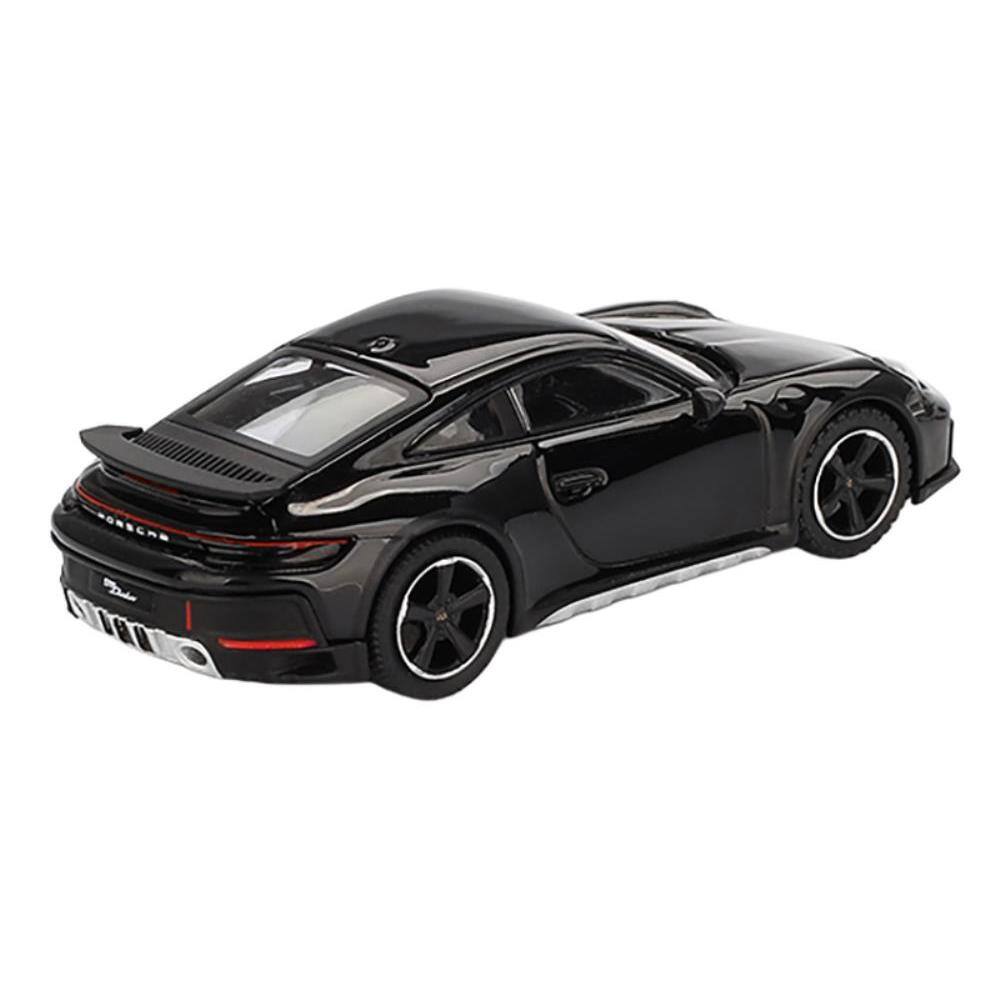 Left. Mini GT - Porsche 911 Dakar Black Limited Edition 1/64 Diecast Model Car by Mini GT - Black.