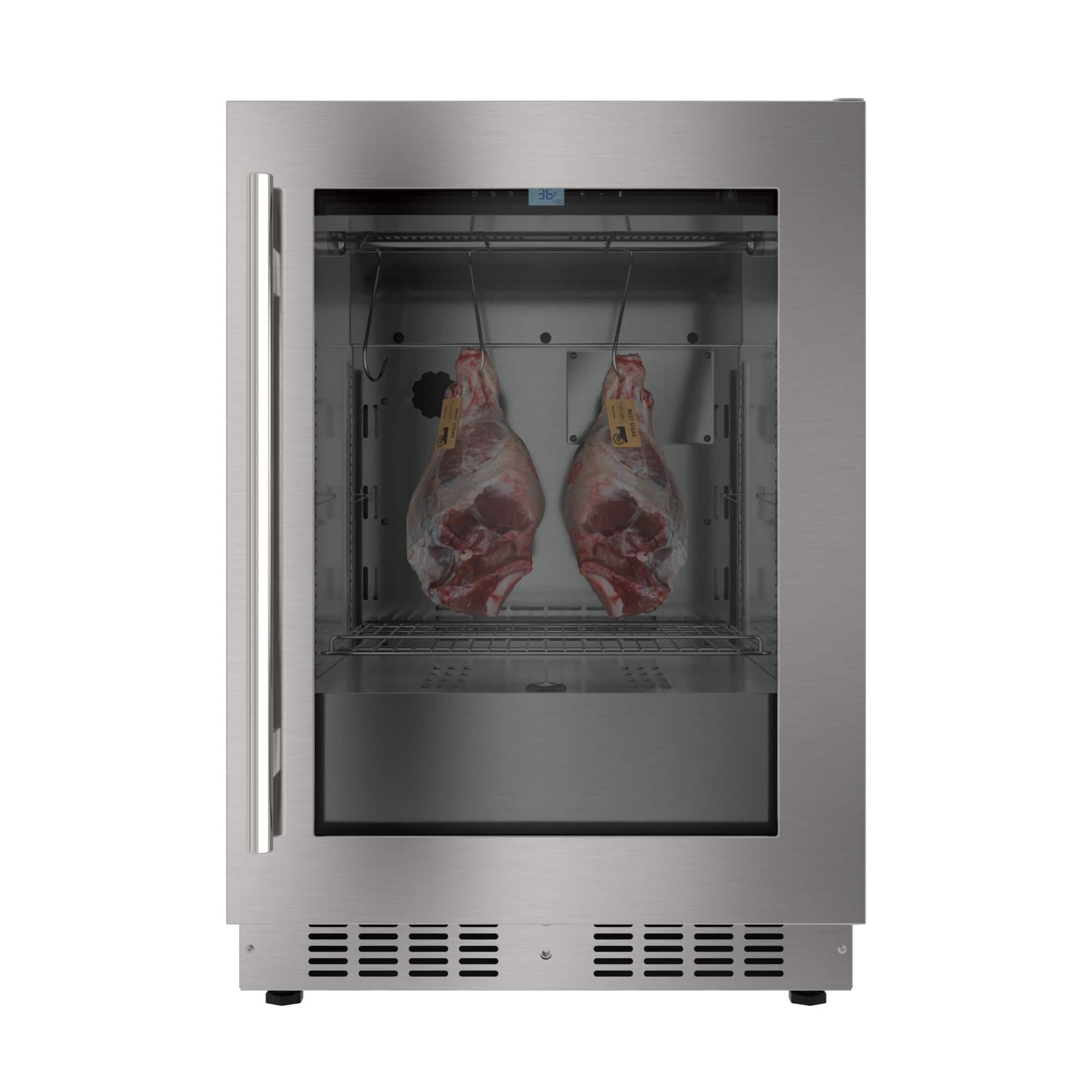 Koolmore - Reserve 24 in. Commercial and Residential Undercounter Dry Aging Refrigerator (KM-DAR-34SS) - Stainless Steel
